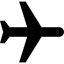 Decorative plane icon